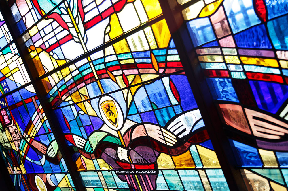 stain glass windows