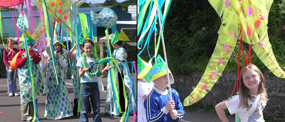 kids taken part in the Sea-Plosion Carnival