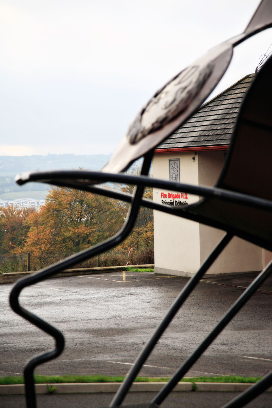 photo of the Foreman's helmet